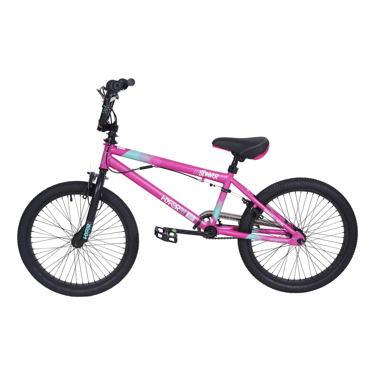 20" Hyper Bicycles Girl'S Spinner BMX Bike for Kids, Pink, Age Group 8 to 13, Child, Tween - Product image 3