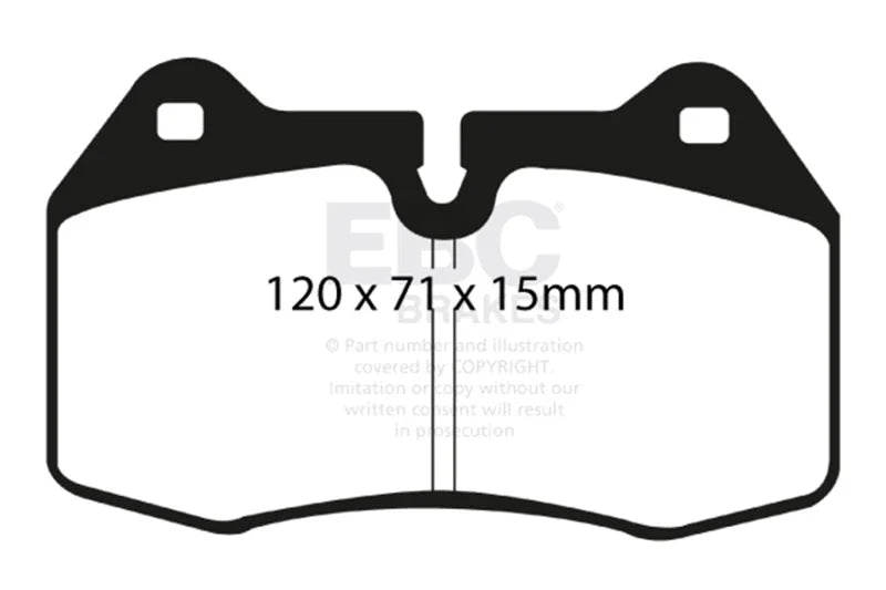 EBC - Front Bluestuff Pad PN DP51644NDX