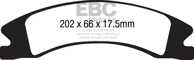 EBC Extra Duty - Front Pad PN ED91885