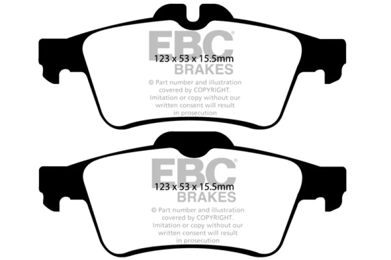EBC - Rear Yellowstuff Pad PN DP41749R