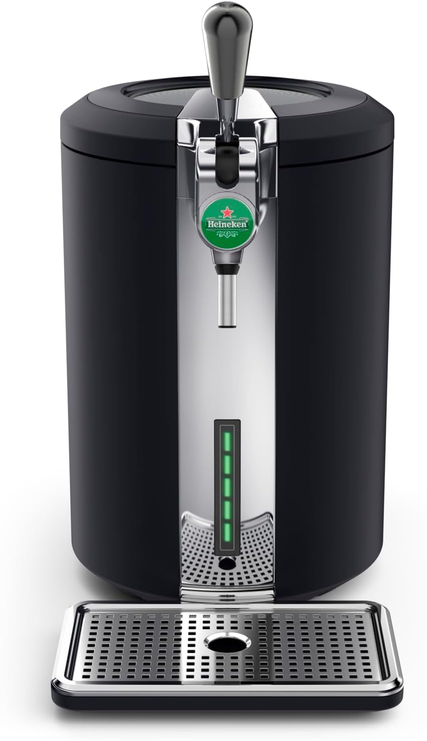 Krups Beertender Compact Ultimate draft beer machine Perfect foam and temperature 5 L kegs YY5603FD