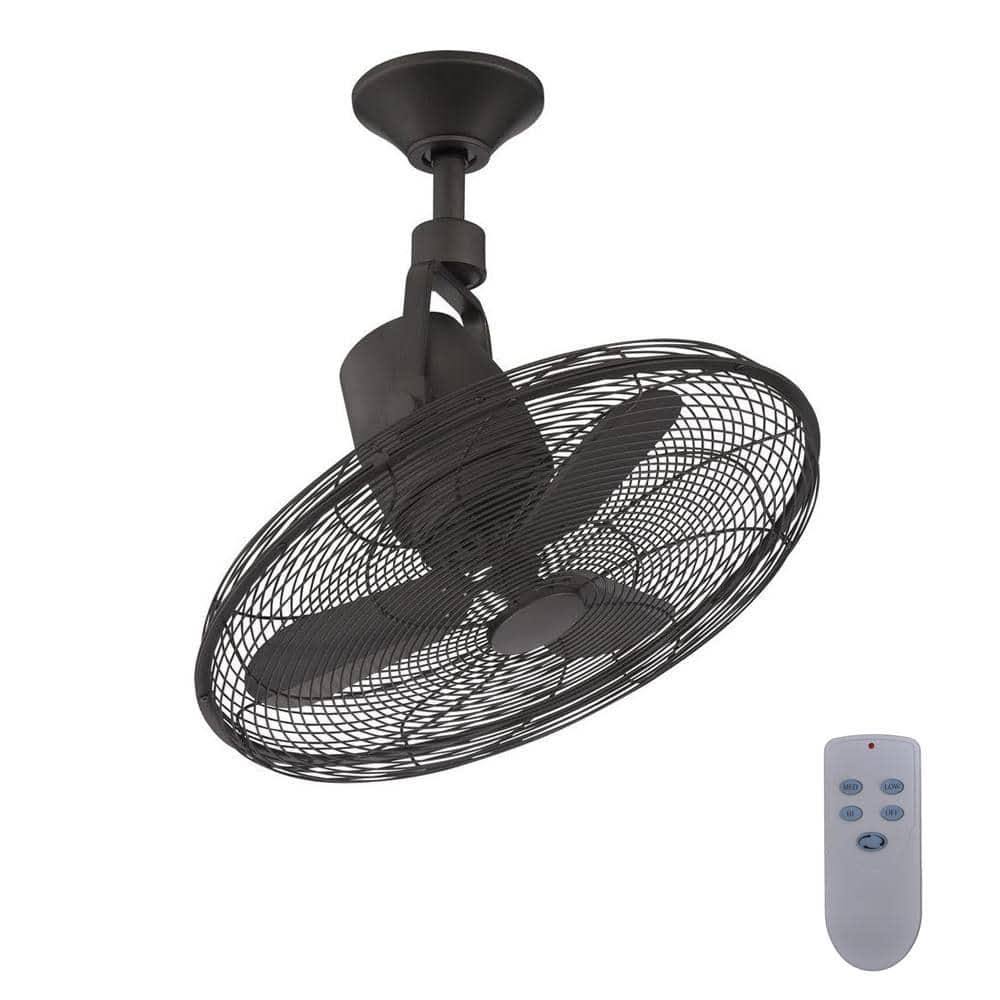 Home Decorators Collection Bentley III 22 in. Oscillating Natural Iron Ceiling Fan - Product image 1