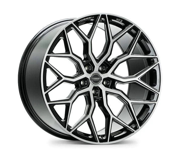 Vossen HF-2 20" 5x114.3 Wheel in Brushed Gloss Black