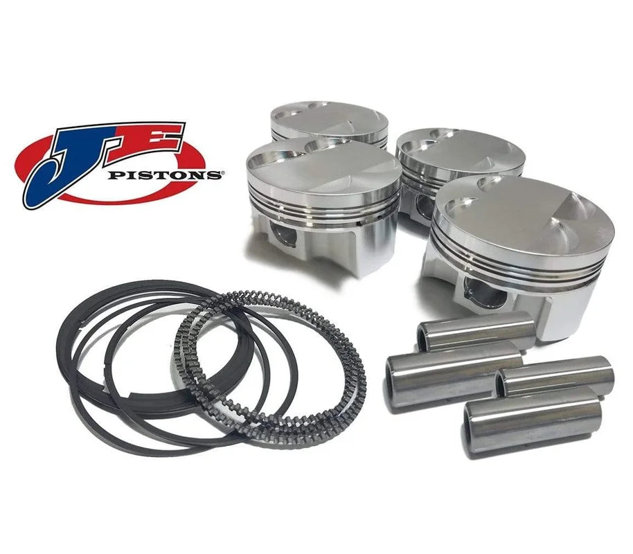 FSR Piston Set By JE - 83mm +.50mm Oversize Bore | 10.5:1 CR | Stock Stroke - 92.8mm - VW/Audi 2004+ 2.0T FSI