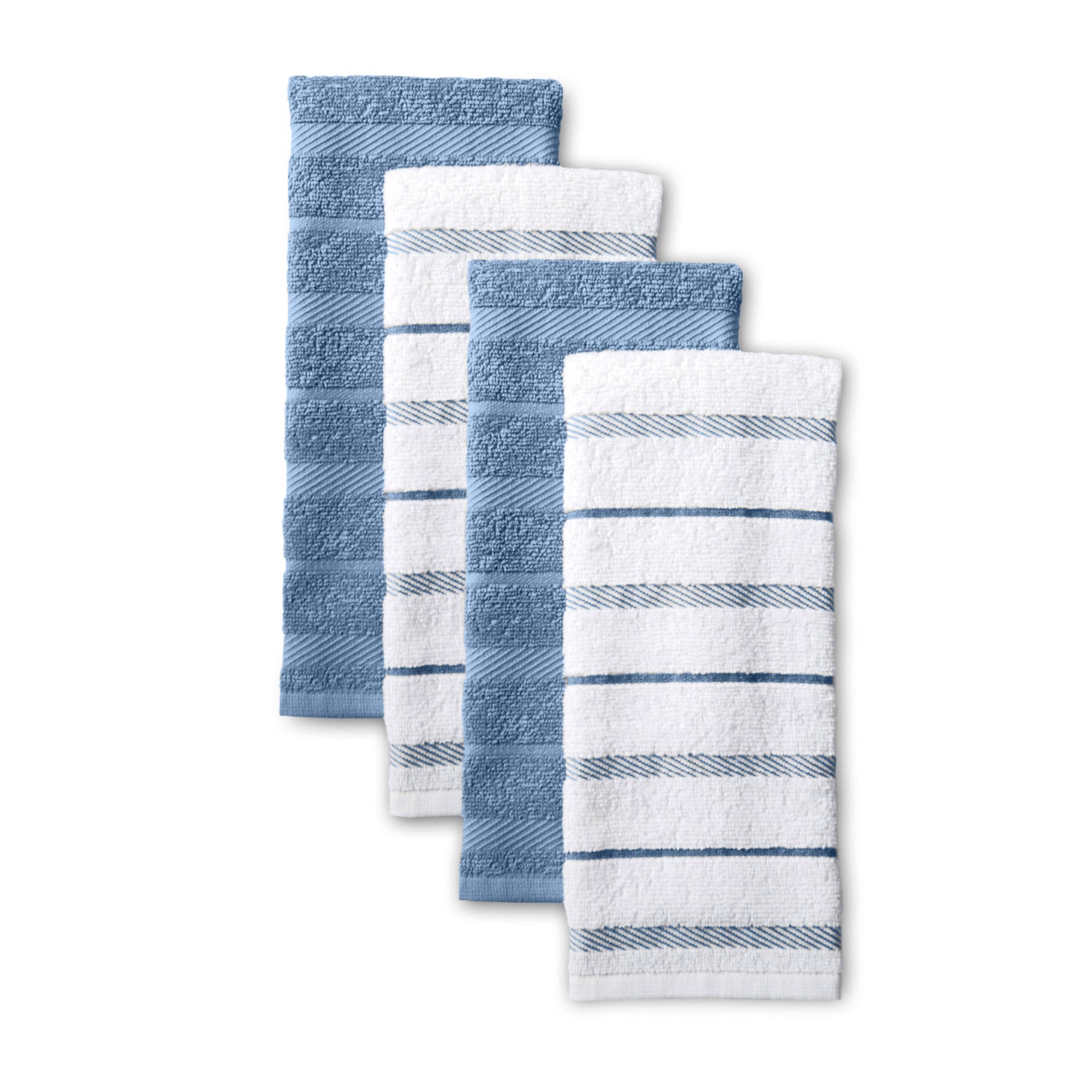 KitchenAid Albany Kitchen Towel, Set of 4 - Blue Velvet - Product image 1