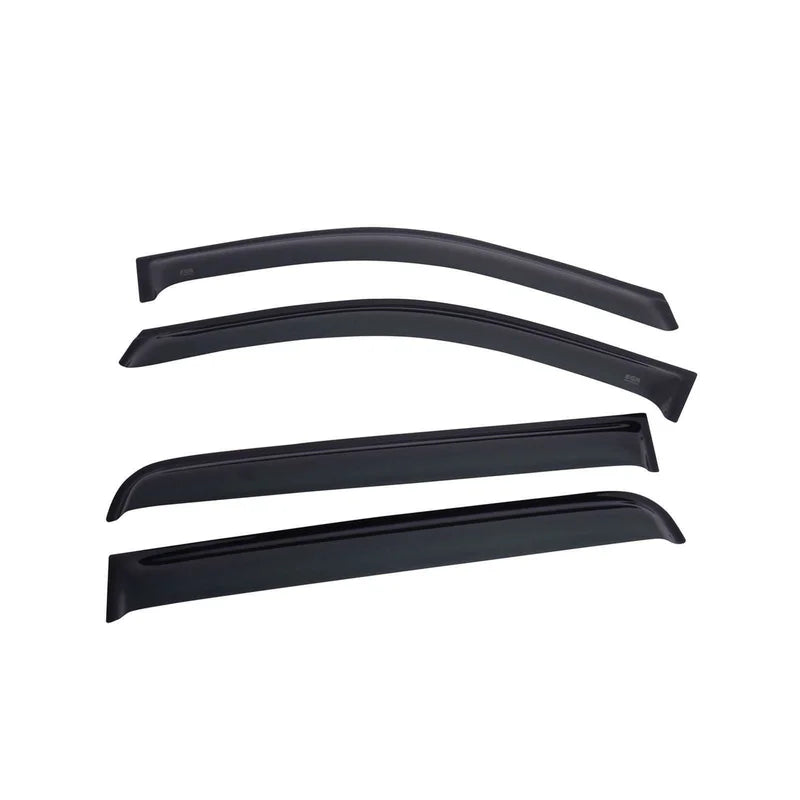 EGR - 643471 - USA Dark Smoke Tape-On Style Window Visors