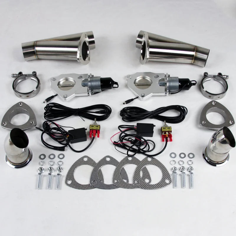 Granatelli Electronic Exhaust Cutout Systems - Stainless Steel - Weld In 307540K