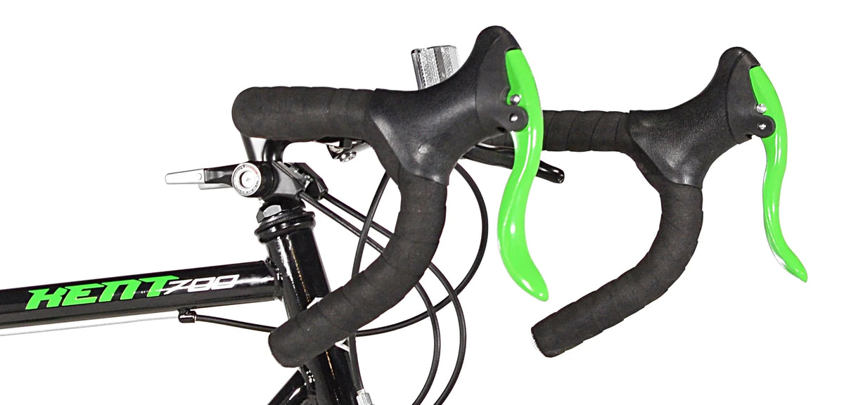 700c Roadtech Men'S Bike, Black/Green - Product image 7