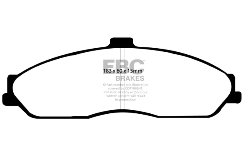 EBC - Front Redstuff Pad PN DP31162C