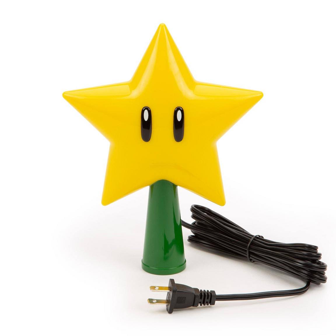 Sunrise Identity Super Mario Star 9-in Christmas Tree Topper - Product image 1