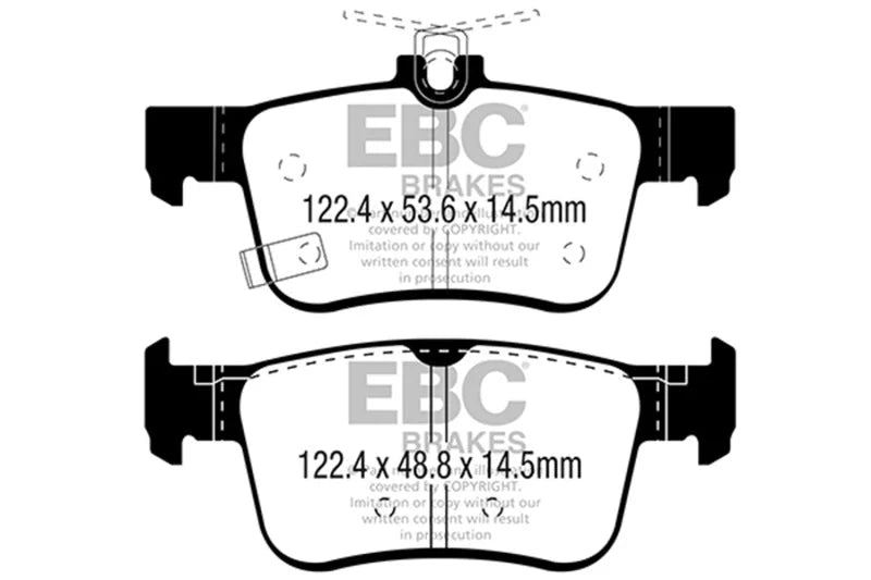 EBC - Rear Redstuff Pad PN DP32301C