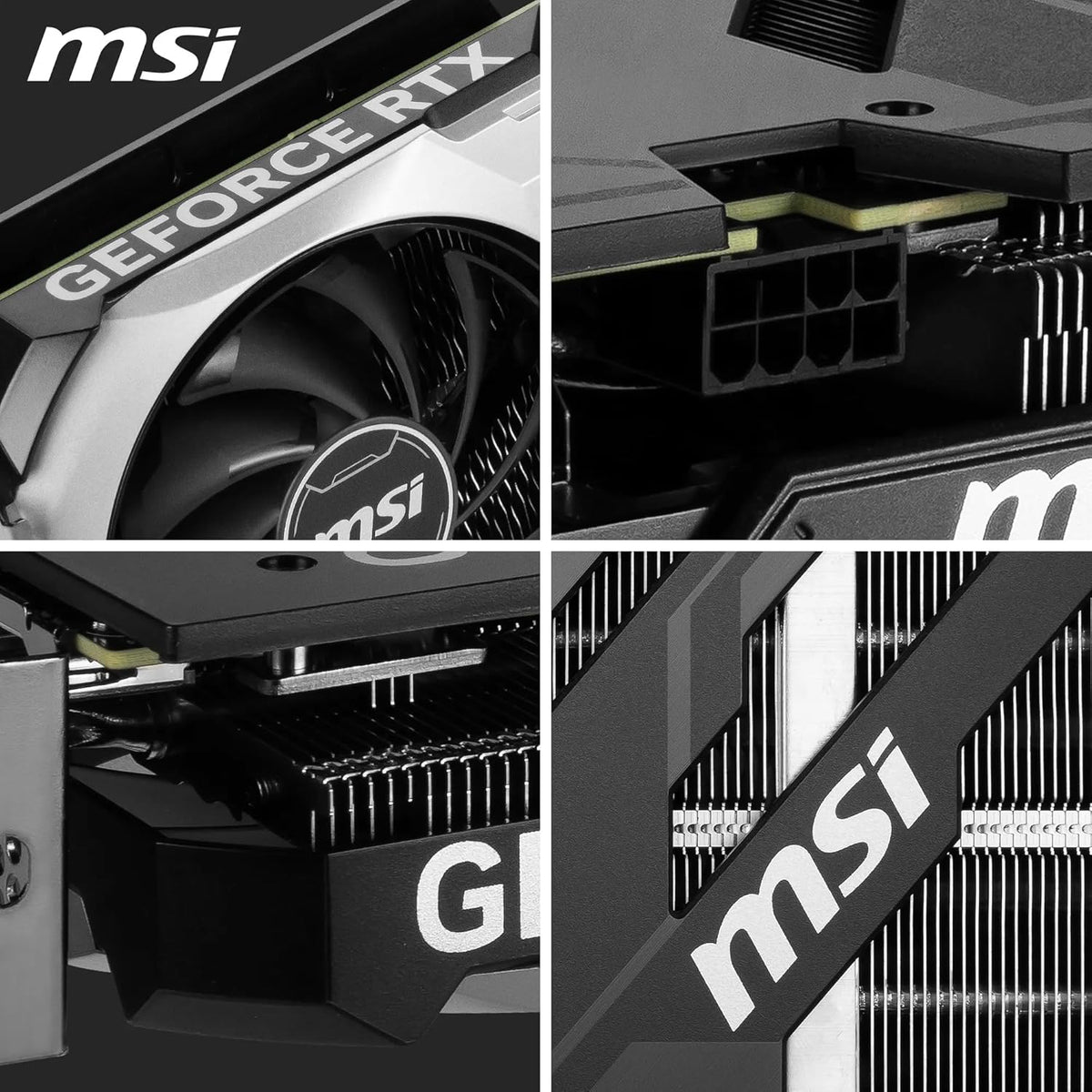 MSI GeForce RTX 4060 Ti Ventus 3X E 8G OC Carte Graphique - 8 Go GDDR6 (18 GB/s 128-bit) PCIe 4.0-3 x Ventilateurs TORX 4.0 - HDMI 2.1a DisplayPort 1.4a