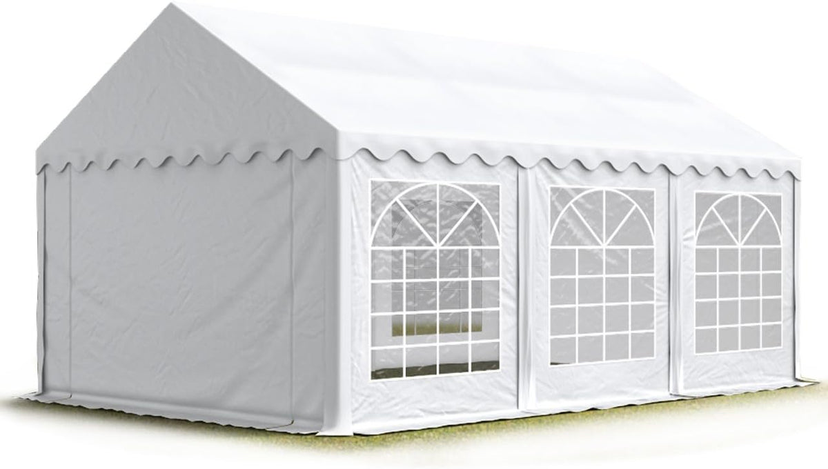 3x6 m Party Tent/Barnum White High Quality Canvas PVC 700 N