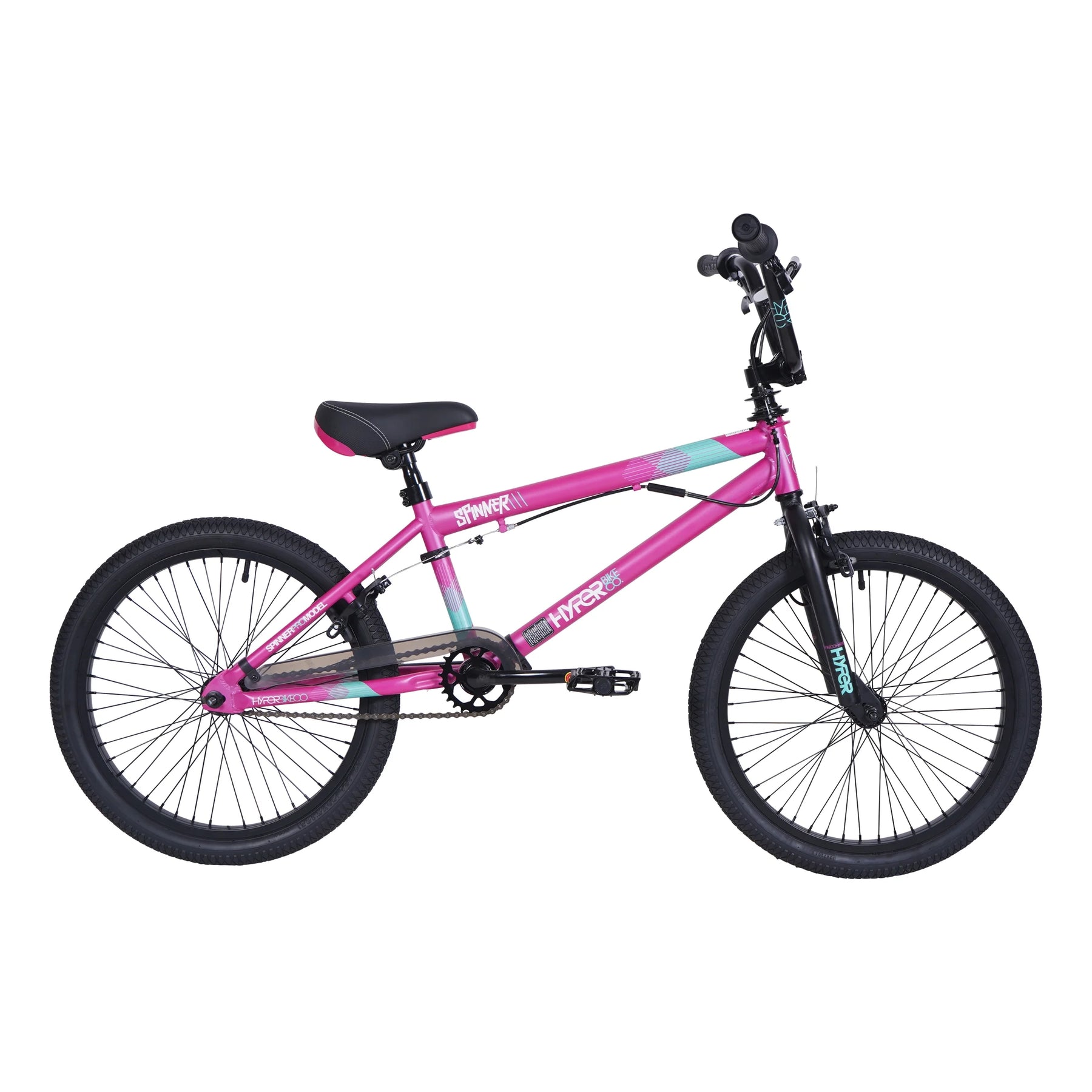 20" Hyper Bicycles Girl'S Spinner BMX Bike for Kids, Pink, Age Group 8 to 13, Child, Tween - Product image 2