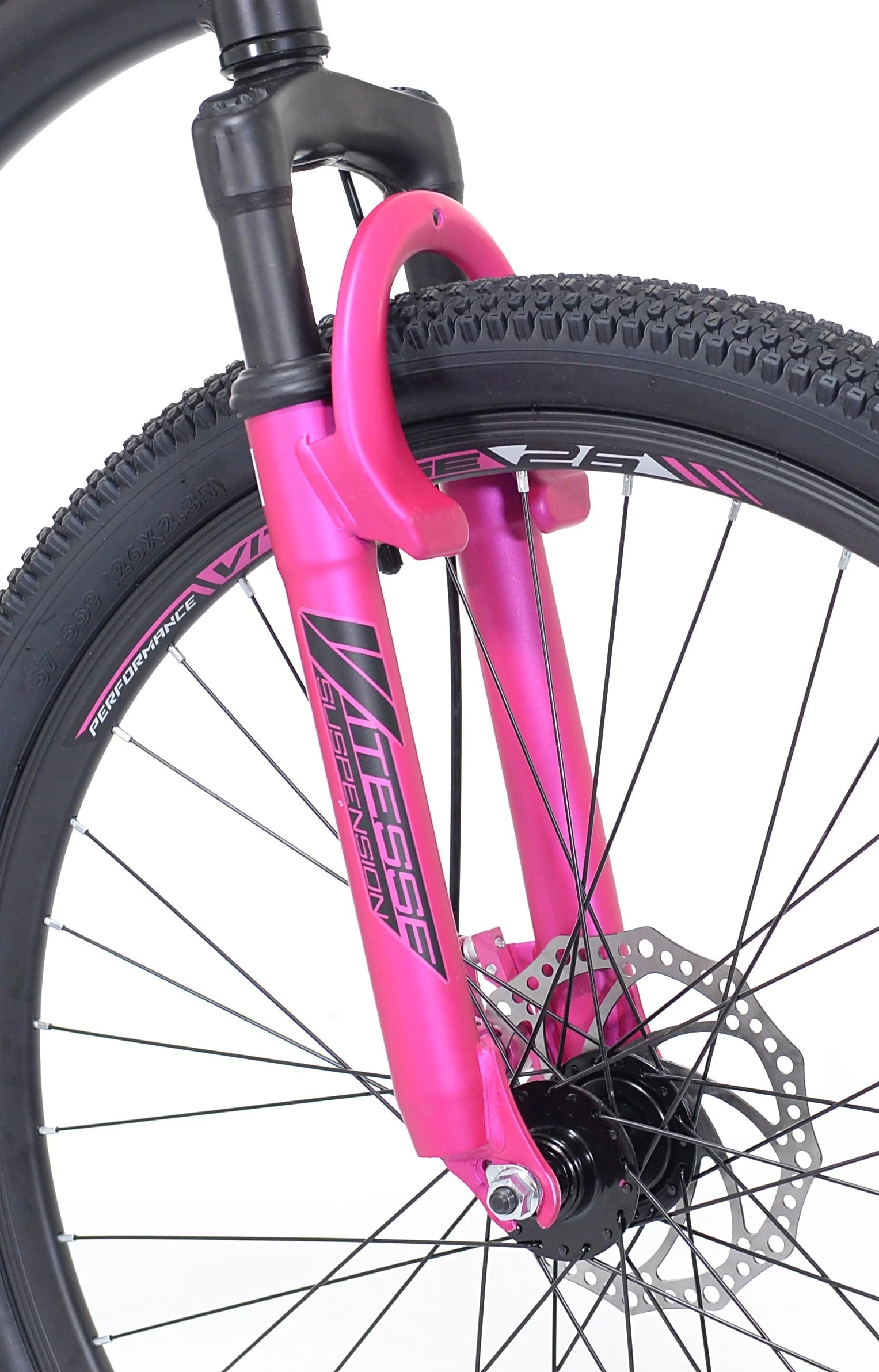 Kent Genesis 26 In. Maeve Women'S Mountain Bike, Black and Pink