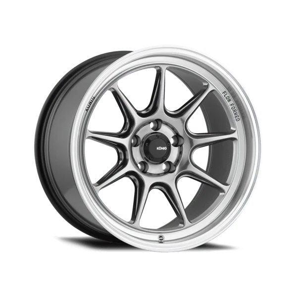 Konig Countergram 19" 5x108 Hyper Chrome/Machined Lip