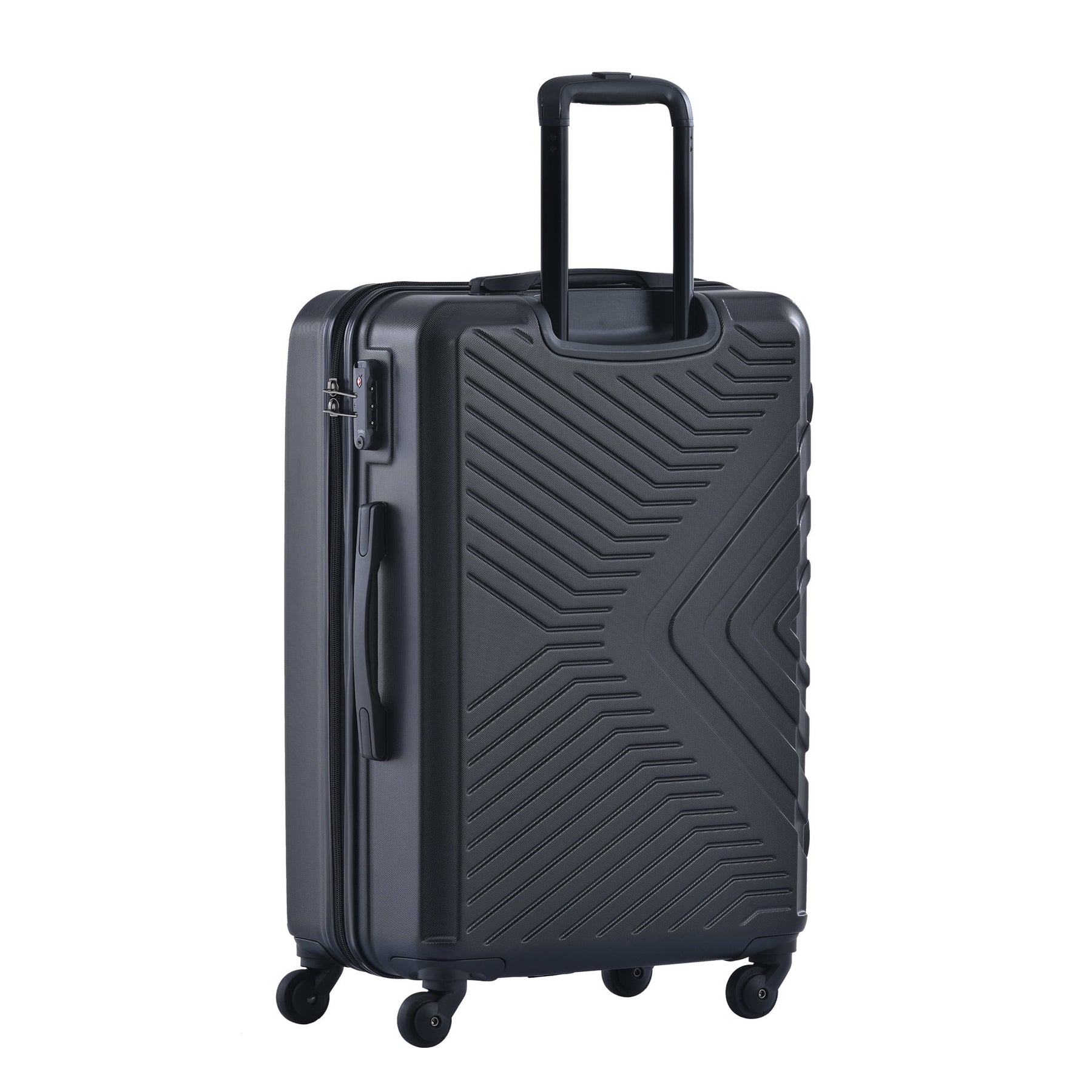 3 Piece Blue Luggage Travel Set, 20" 24" 28" Carry on Luggage with Spinner Wheels - Product image 24