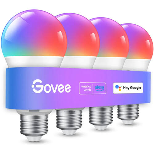 New - Govee Wi-Fi 800lm RGBWW 4pk LED Bulb - Product image 1