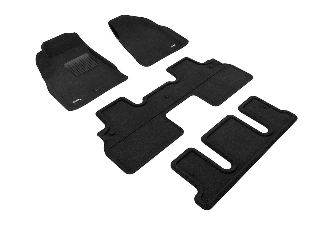3D MAXpider L1BC02304709 - 08-17 Buick Enclave With Bucket 2nd Row Elegant Black R1 R2 R3