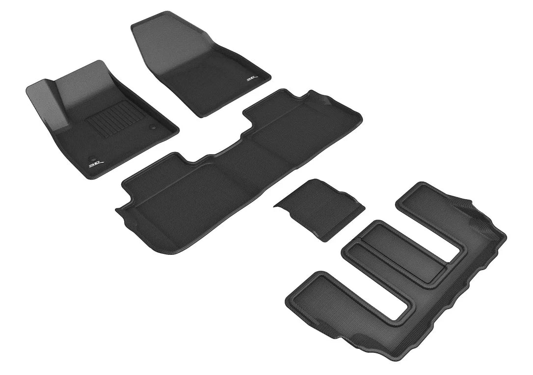 3D MAXpider L1CD02101509 - 20-24 Cadillac Xt6 With Bucket 2Nd Row Kagu Black R1 R2 R3